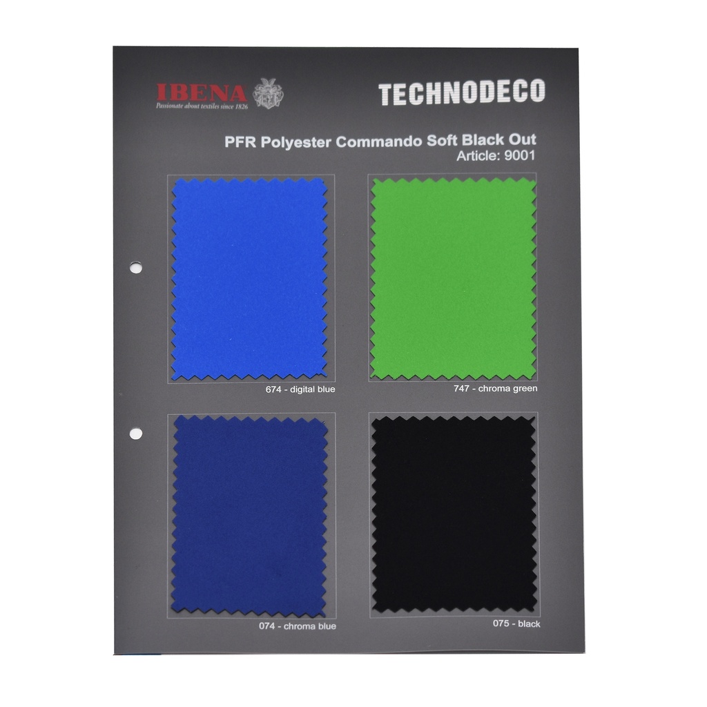 PFR Polyester Commando Soft Black Out